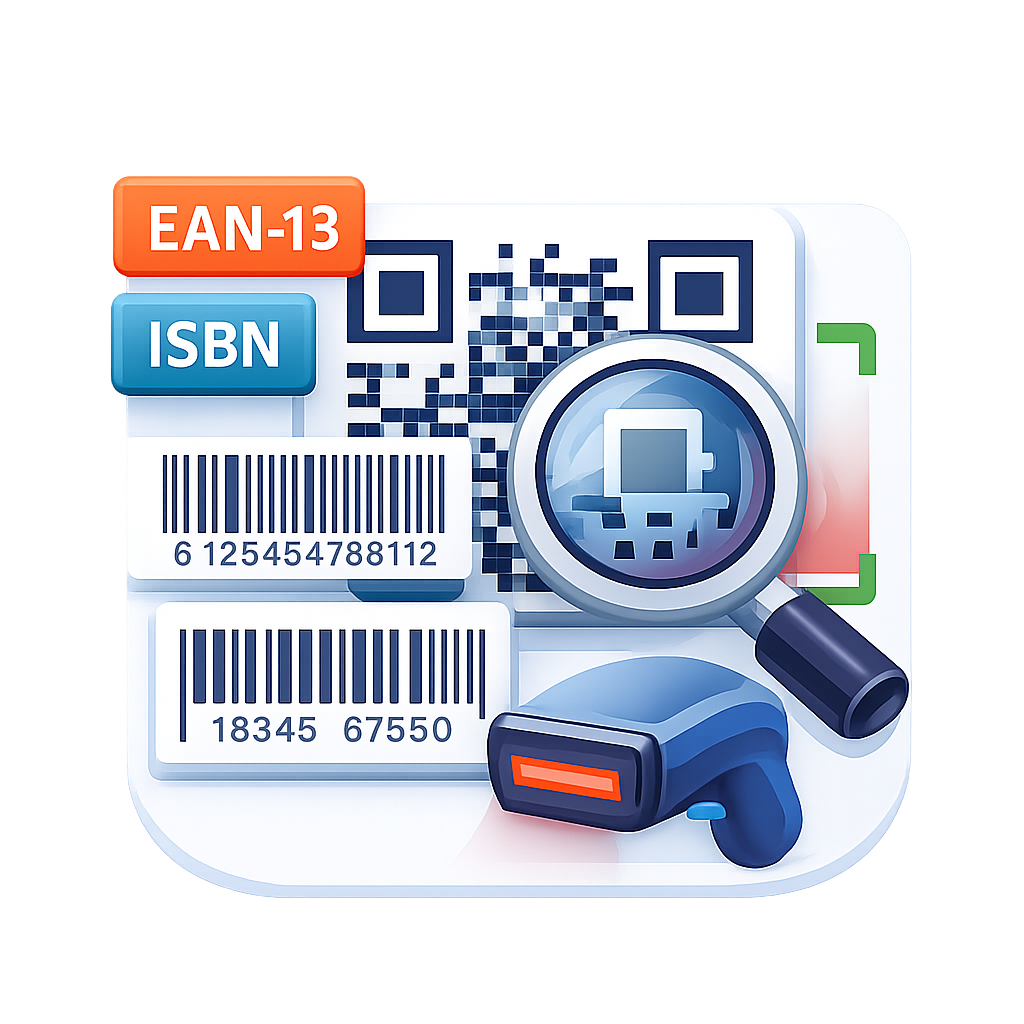 QR და შტრიხკოდების დეკოდერი ონლაინ